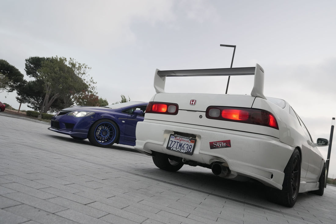 The Honda Civic FD2 and Integra DC2